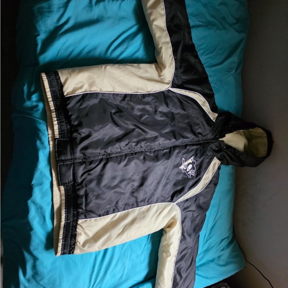 Vintage NHL Hooded Pittsburgh Penguins starter jacket